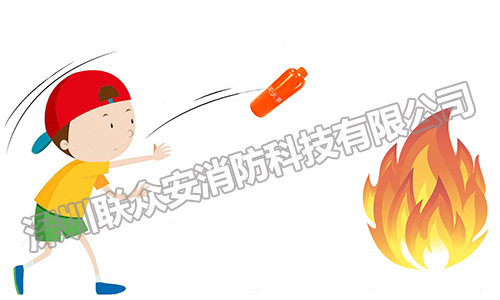  火災(zāi)逃生時(shí)還扛得動滅火器嗎?或許你需要一個(gè)火麒麟摔瓶式滅火器 